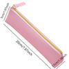 New PU Leather Zipper Pen Pencil Bag Simple Vintage Color Case Storage Pouch for Pens Stationery School  Mini Pencils Bag