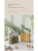 Transparent Food-Grade Storage Jar - Moisture, Insect, and Dust-Proof with Measuring Scale for Grains and Cooking Oil.