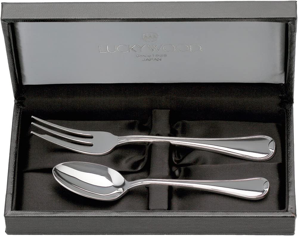 

LUCKY WOOD Silver Saint-Laurent Набор из 2 предметов для чаепития (20-микронный нейзильбер)