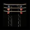 Convenient Acrylic Skateboard Storage Shelf Stylish Skateboard Wall Mount Holder Rack for Skateboarding Enthusiasts