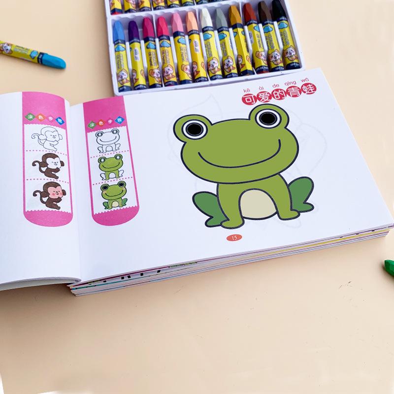 Sada kreseb a omalovánek pro děti do školky