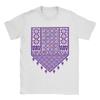 Unisexs Palestine Palestinian Embroidery Tatreez Cross TShirts Cotton Tees Beach Y2K ShortSleeve TShirt ONeck Casual Tee Shirt