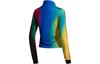 Women's Adidas Originals Jackets Women's Multicolor Stand Collar Moderate Nipped-in Waist