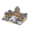 LULUFUN Louvre Museum Microblock Building Block Du Louvre Art Museum Kids Adults Birthday Christmas Present Set, Toy, Musée Building, & Gift, & (3377