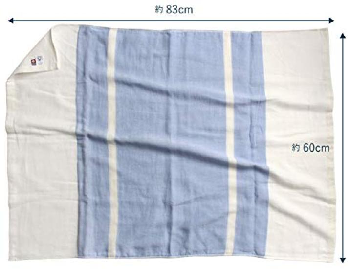 Top Factory Imabari Pillowcase 60 x Gauze Towel Wrapped Around Easy to Made in Japan "Makura Makiko" Pink, Approx. 83cm, Pillow, Replace,