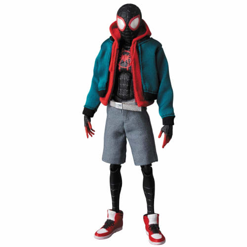 Medicom Toy MAFEX No. 236 Spider-Man (Miles Morales) Renewal Ver. Pre-painted Action Figure, Approximately 130mm Tall