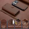 Magnetic Flip Wallet Case For iPhone 17 Pro Max iPhone 16 15 14 13 Pro Max 12 11 Air Luxury PU Leather Card Slots Phone Holder Cover