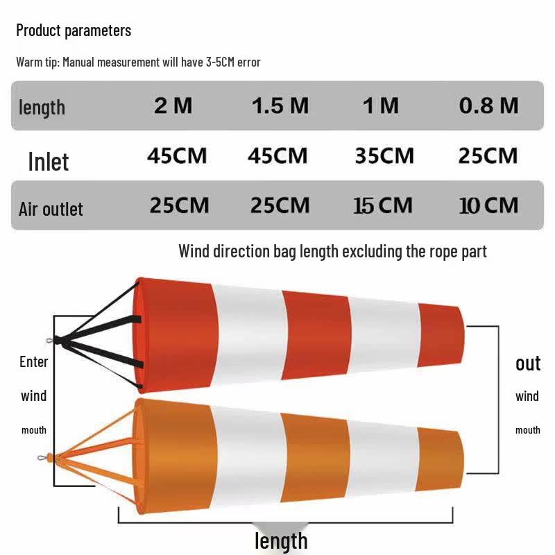 Heavy-Duty Waterproof Reflective Windsock