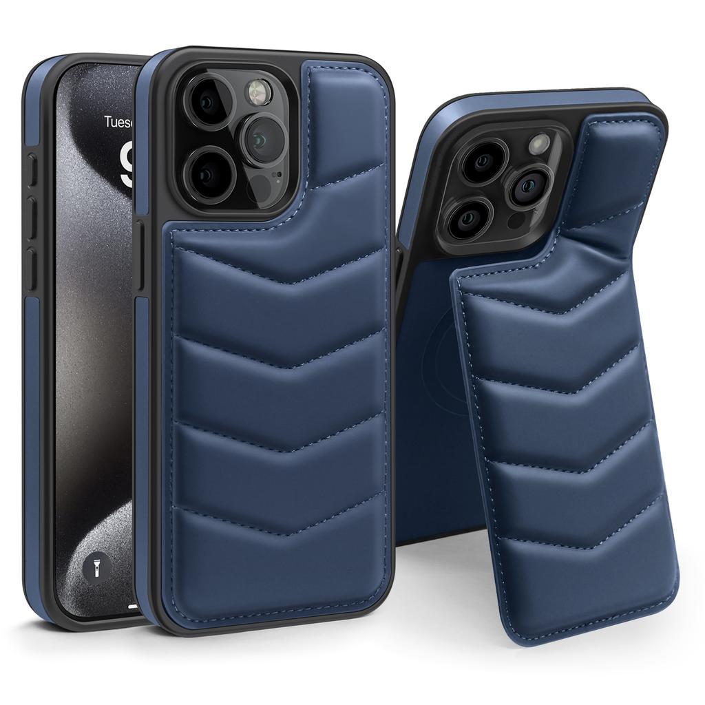 Cards Solt Leather Wallet Magnetic Wireless Case For iPhone 15 Pro Max 14 Plus 13 12 11 Vertical Bag Kickstand RFID Pocket Cover