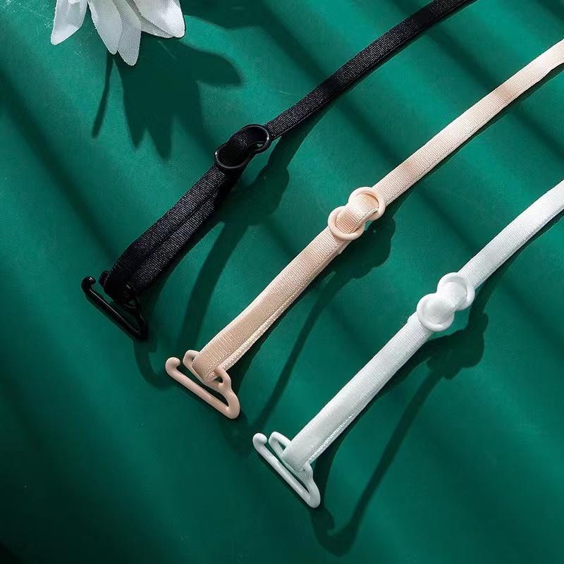 

Fashion Underwear Shoulder Straps Bra Straps Non-Slip Sexy Invisible Cool Women Skin White Black for Decor Bra Accessory one size тілесний