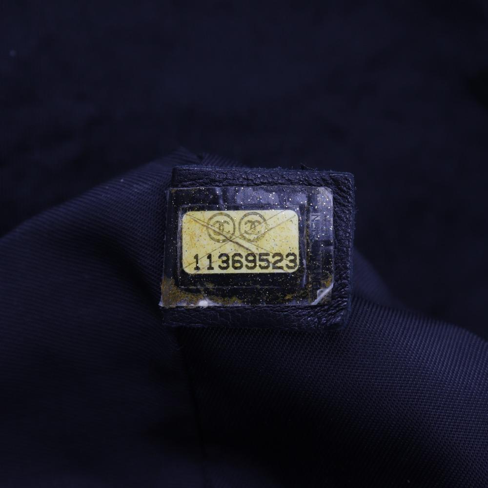 CHANEL Sports line Shoulder Bag Matelasse black Nylon Women Used