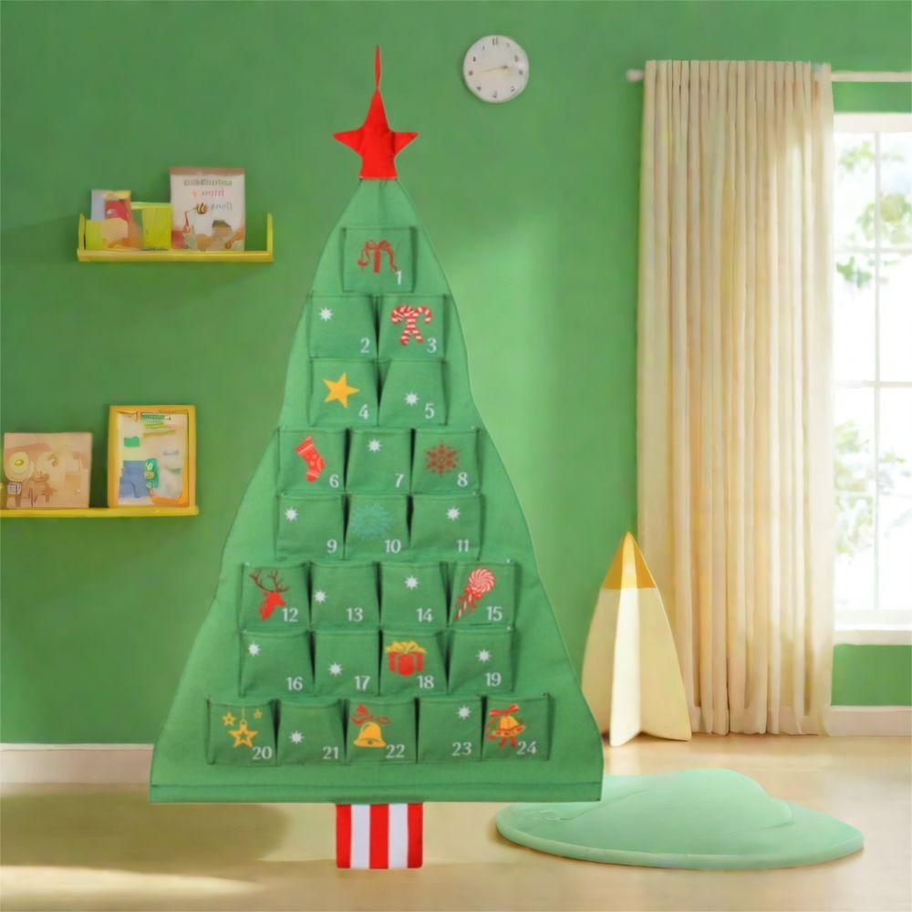 Oxford Cloth Christmas Tree Storage Bags Foldable Decorative Wall Mounted Storage Bags Moisture-proof Waterproof