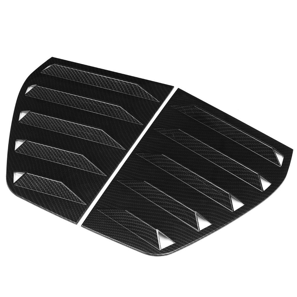 EIN Paar Hinten Fenster Lamellen Fensterläden Für Volkswagen Golf 6 MK6 2010 2011 2012 2013 2014 Seite Vent Trim