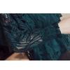 Hollow Out Ruffle Lace Nine Quarter Sleeve Blouse Shirt 2023 Women Clothing Floral Women Blouses Female Tops Elegant