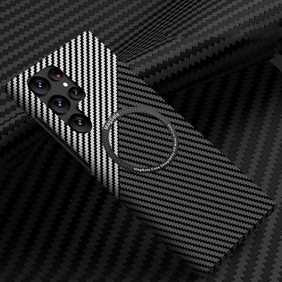 Pro Magsafe Slim Carbon Fiber Hard Case Pro Samsung Galaxy S23 Ultra S22 S21 Ultra S23 Plus Matný matný kryt Coque Pro iphone 15 14 13 12 Pro max