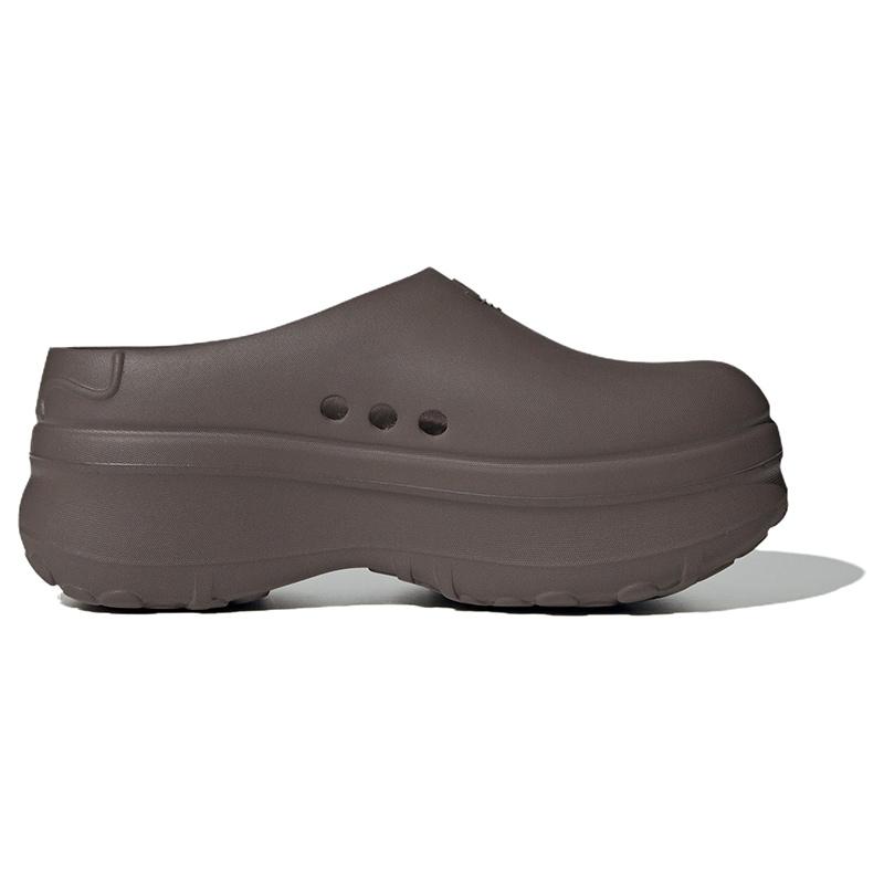Adidas Originals Adifom Stan Smith Mule Classic Thick Sole Plush Sports Odor Resistant Clogs Women Footwear Dark-Brown IH3360