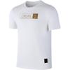 T-shirt męski z krótkim rękawem i okrągłym dekoltem z logo Biały 872835-100