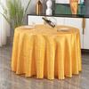 Round Table Tablecloth European Restaurant Hotel Table Tablecloth Tablecloth Decorative Table Mat Table Mat Cloth