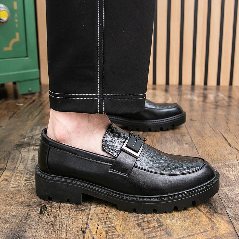 Men's Dress Shoes Luxury Business Leather Shoes 2026Fashion New Casual Shoe Classic Men's Loafers Soft Oxford Office Work Shoes