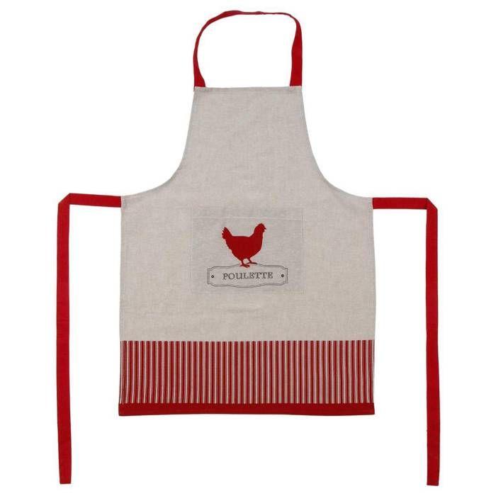 Tablier "Poule 60x80cm - Atmosphera Createur D'interieur