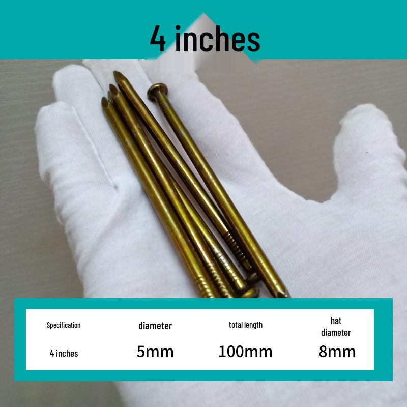 Multi-Purpose Steel Nails for Hanging Pictures and Frames on Concrete or Wood Walls