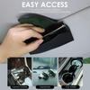 1pc Sun Visor Eyeglasses Clip Holder, Universal Anti-Slip for Easy Access, Also Holds Cards & Tickets, Car Organizer
