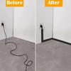 1pc 2mX55mm Cable Cover Protector PVC Self-Adhesive Wire Protection Strip Wear Resistant Prevent Trip Wall Floor Wire Organizer