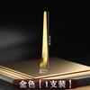Household dessert spoon stainless steel flat head spoon long handle digging spoon cake ice cream cheese spoon stirring dumpling picking stuffing spoon