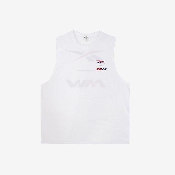 Reebok Airflow Sleeveless Tank White Masterwook