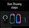 Compatible Key Case & Shell with Metal Keychain for 2016 New Buick LaCrosse Modification
