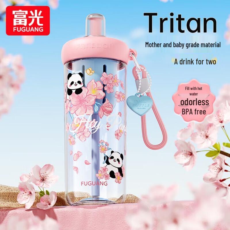 Fuguang High-Temperature Resistant Portable Straw Cup