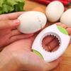 1pcs ABS + 420 Stainless Steel Egg Cutting Tools Hand Press Type Egg Scissors Household Kitchen Gadgets And Accessories