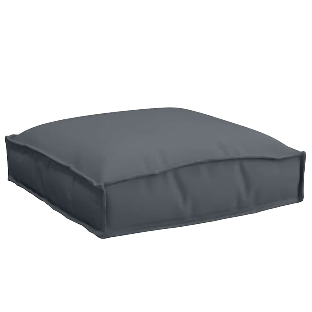 Cushion 2 Pcs Anthracite 40 X 40 X 8 Cm Oxford Fabric