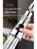 Universal Rotatable Kitchen Faucet Extender with Purifier and Anti-Splash Head