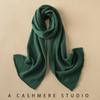 Women's 100% Pure Cashmere Scarf - Autumn/Winter Lightweight Knitted Fashion Accessory