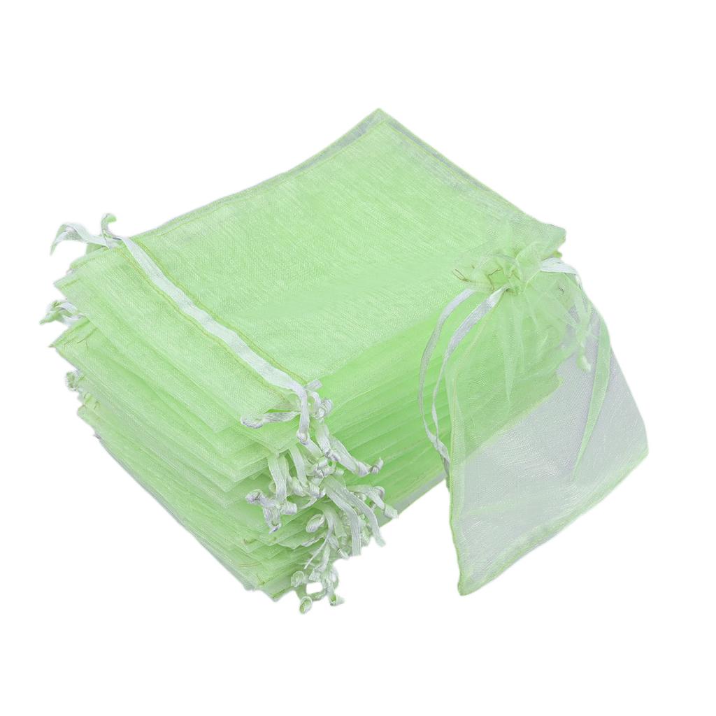 100pc Pest Control Anti-Bird Netting Bags Fruit Protective Bag 4x6 Inch Fruit Drawstring Mesh Bag Plantas Vegetable Grow Bags