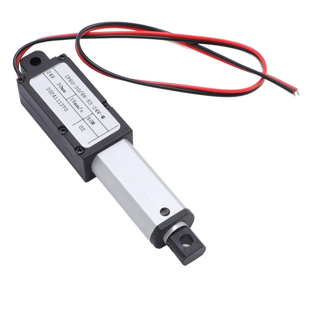 Linear Motion Actuator 30mm Stroke 50N Thrust 15mms Speed Mini Electric Actuator for Sofa Robot