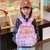 Children's Schoolbag New Cute Cartoon Kindergarten Backpack Boys and Girls Reduce the Burden High Value Backpack