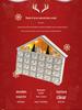 24-Day Christmas Advent Countdown Calendar Ornament Set for Home Decorations