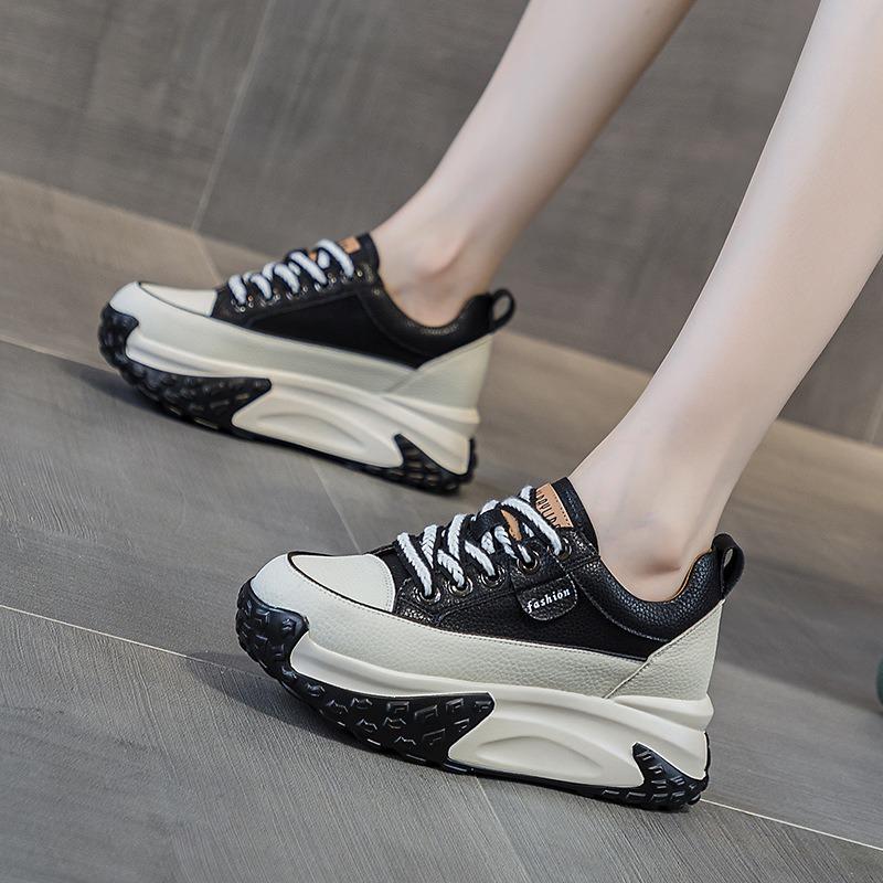 Papa shoes baskets décontractées légères rétro à semelles épaisses