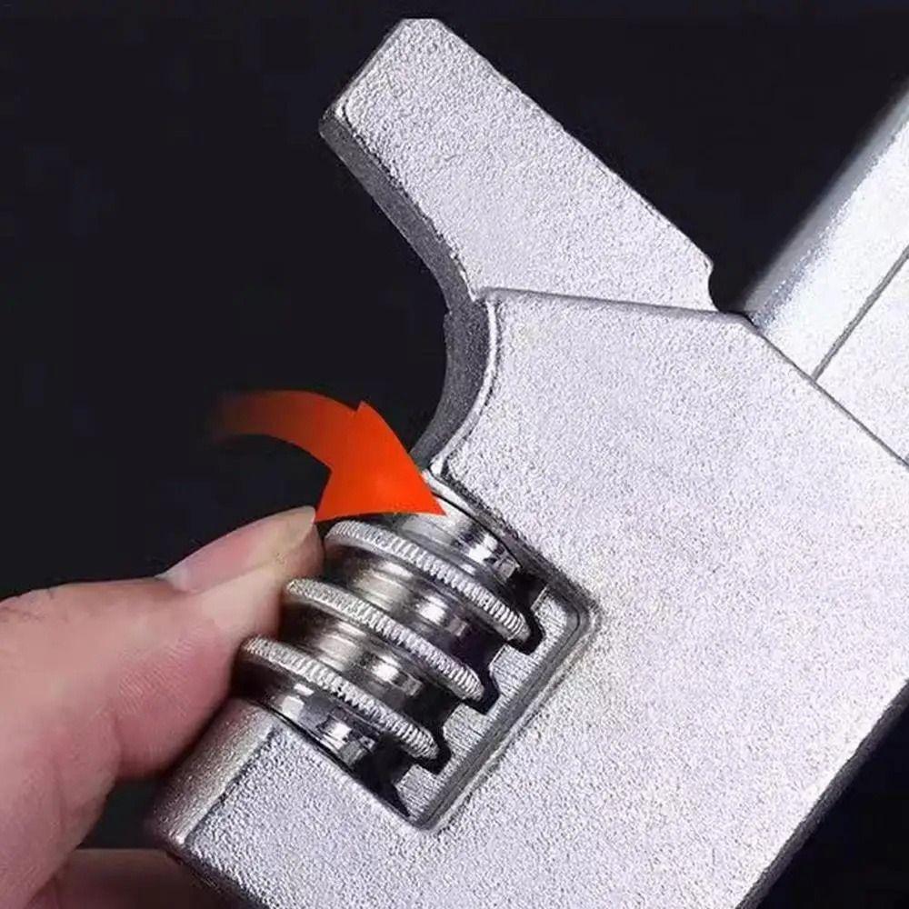 Adjustable Right-angle Wrench Flexible Ratchet Torque Pipe Spanner  Plumbing Repair Hand Tools