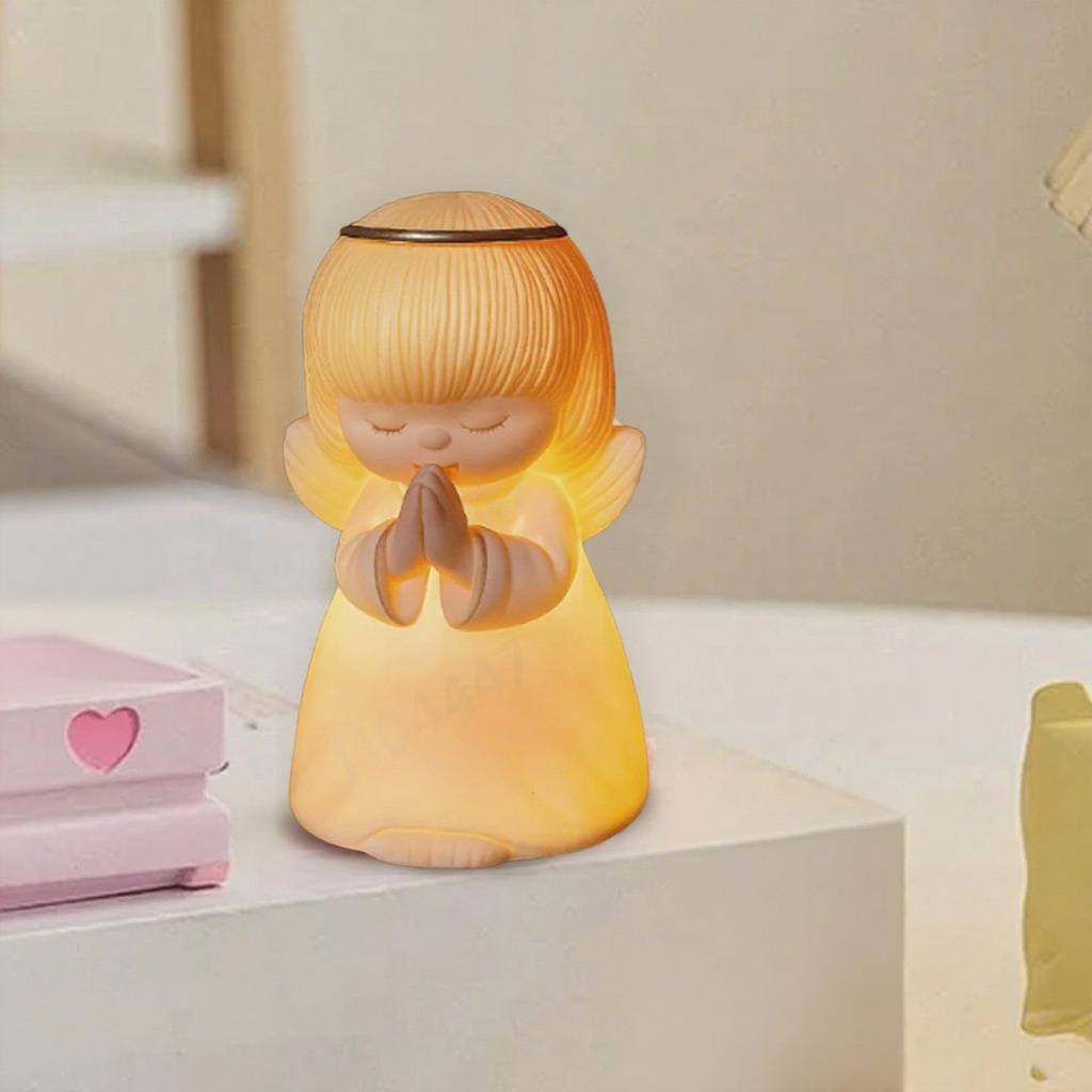 Retro Angel Lamp - Night Light - Home Decoration - Little Angel - Angel Decoration