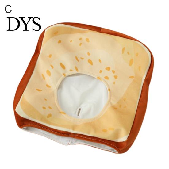 Cute Chicken Leg Bread Dumpling Bun Soft Plush Doll Headgear Hat Sleeping Toy