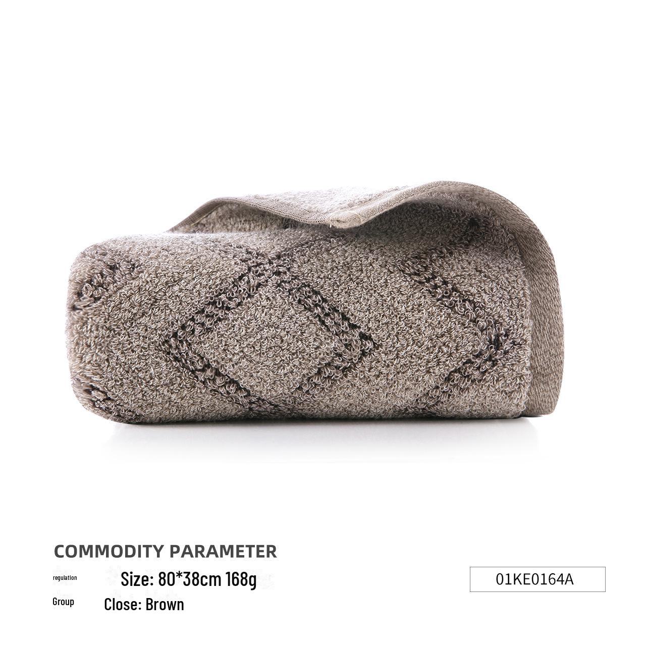 

Золотий рушник A-Type Fancy Satin Pure Cotton, 80x38 см, побутовий рушник для обличчя 80*38cm коричневий