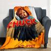 Horror Doll Scissors Blanket Soft Warm Cozy Throw For Picnics Sofa Couch Office Bed Picnics Playful Design Best Holiday Gift for Friends Y9