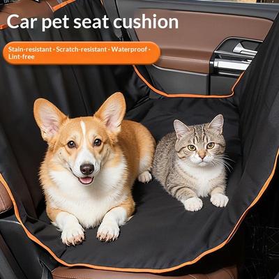 Taşınabilir Evcil Hayvan Araba Paspası Köpek Kedi Arka Koltuk İçin Su Geçirmez Aşınmaya Dayanıklı Arka Koltuk Koruyucu Paspas Seyahat Otomotiv Evcil Hayvan Malzemeleri