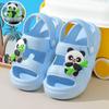 Panda Boys' 2026 Summer Sandals - Toe Protection, Soft Sole, Casual Beach Shoes for Kids