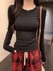 Spicy Girl Slim Fit Long-Sleeve Base Layer Top for Women – Sexy & Flattering