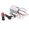 Controler de Viteză Motor DC cu Perii 24V 350W Cu Set Mânere de Accelerație pentru Trotinete Biciclete Electrice