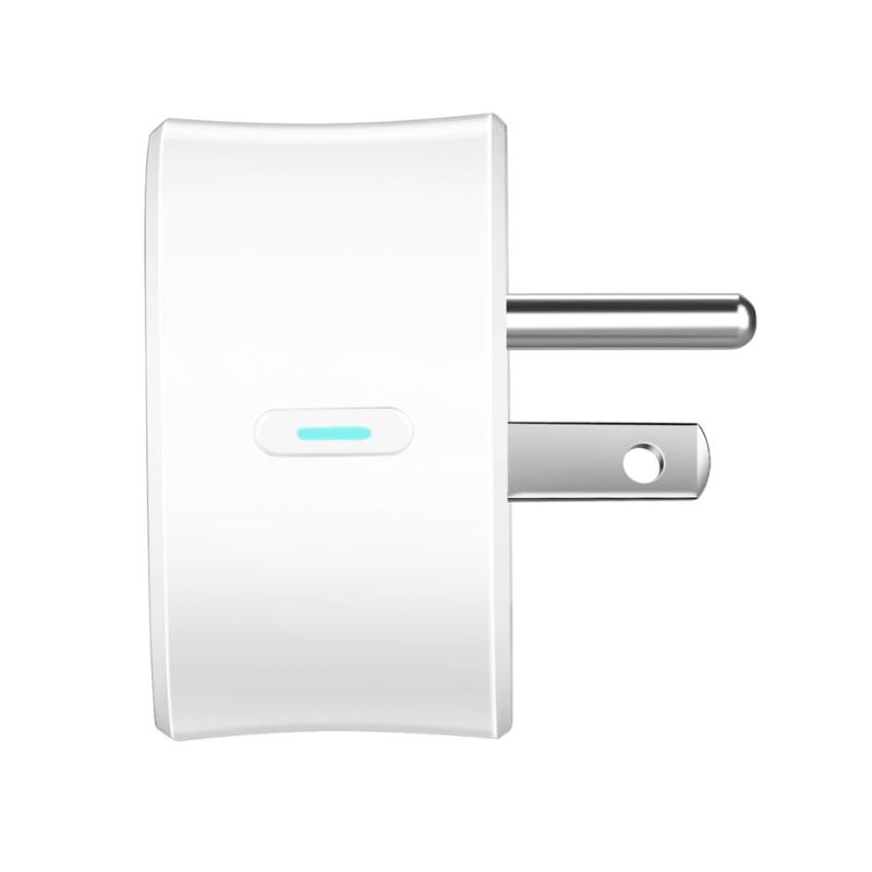 Intelligent Socket Plug 16A WIFI Outlet US Standard Plug 3Pin Adapter Easy Use
